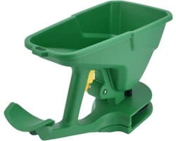 Draagbare Zaadstrooier - Handstrooier Gazon - Tuinonderhoud Zaaien - 5 Versnellingen Controle - 1.5 Liter - Groen