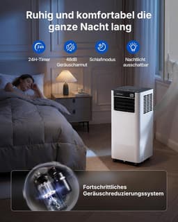 Draagbare Airco - Mobiele Airco - Ruimte Koelen - Compact Ontwerp - 23 Kilogram - Wit — thumbnail 5
