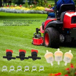 SnelShoppen - Brandstofklep set voor Tuinmachines - Brandstofventielen + Filters + Klemmen voor Grasmaaier en Bosmaaier - Duurzaam en Gebruiksvriendel — thumbnail 5