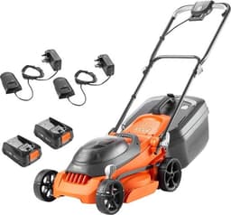 Batterij Grasmaaier – Accu Grasmaaier – Elektrische Grasmaaier – Draadloze Grasmaaier – 36V Krachtig – 34 cm Maaibreedte & Randensnijsysteem – 35L Grasopvang – Lichtgewicht & Verticale Opslag — thumbnail 3