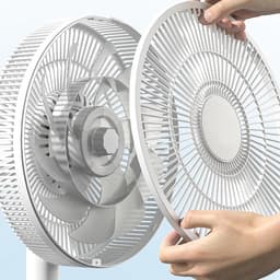 Staande Ventilator - Koeltoren Ventilator - Ruimte Koelen - Stille Werking - 92 cm Hoog - Zwart — thumbnail 2