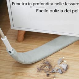 Uittrekbare Plumeau - Flexibele Stofwisser - Onder Meubels Reinigen - Platte Flexibele Kop - Telescopische Handgreep - Meerkleurig — thumbnail 5
