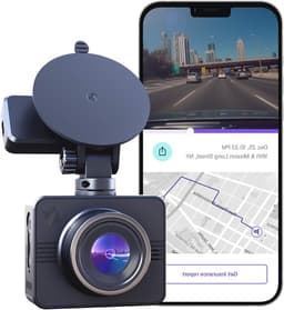 Dashcam Full HD - Autocamera Rijcamera - Verkeersveiligheid Bewaken - Compact Verbergbaar Ontwerp - 1080p - Zwart — thumbnail 1
