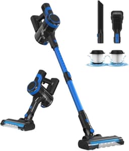 Draadloze Steelstofzuiger - Kruimelzuiger Handstofzuiger - Snel Huis Schoonmaken - 6-in-1 Veelzijdigheid - 500 Gram Bak - One Color — thumbnail 1
