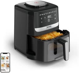 Airfryer XL - Friteuse Heteluchtoven - Gezond Koken - Stil en Zichtvenster - 5 Liter - Wit — thumbnail 5