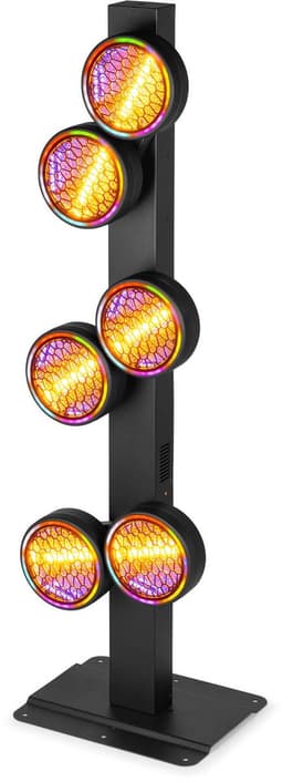 BeamZ RB640 lichteffect - 6x roterende retro blinders met standaard - 6x 40W RGBA LED’s — thumbnail 5