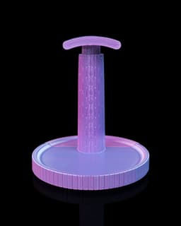 Clean - Koptelefoonhouder voor bureau en gaming setup - Decoratieve houder - headset standaard, bureau organizer, kantoor, werkplek — thumbnail 3