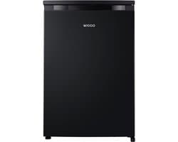 Wiggo WFR-TT8D(B) - Vrijstaand - Kastmodel koelkast - 55cm - Zwart - D