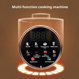 Elektrische Blender - Sojamelkmaker Keukenmachine - Gezonde Dranken Maken - Ultrageluid 12 Messen - 15 liter - Wit — thumbnail 4