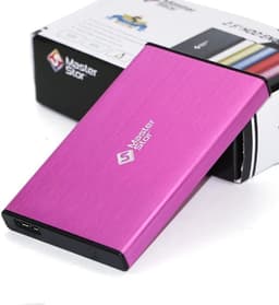 Externe harde schijf 2.5 inch - 160GB roze - USB 3.0 super-snel - perfect voor laptop opslag - ShopVlot — thumbnail 1