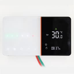 Slimme Thermostaat - Temperatuurregelaar Wifi - Energie Besparen - Spraakbesturing - AC 95-240V - Wit — thumbnail 3