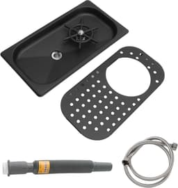 Bekerwasmachine - Glasreiniger - Snel Koppen Spoelen - Hogedruk Reiniging - 35 x 19 x 9 cm - Roestvrij Staal — thumbnail 3