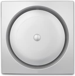 Plafondventilator - Afzuigventilator - Ventilatie - Stille Werking - 8 inch - Zilver — thumbnail 1