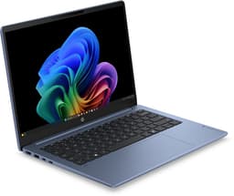 HP OmniBook 3 14-hz0712ndx - Copilot+ Laptop - 14 inch - Snapdragon X - 8GB/512GB - QWERTY - 2K OLED - Studenten laptop — thumbnail 2