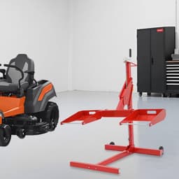 Grasmaaier Hefbok - Hefplatform Lift - Onderhoud Gazon - Telescopisch Ontwerp - 450 Lbs Capaciteit - Zwart Rood — thumbnail 5