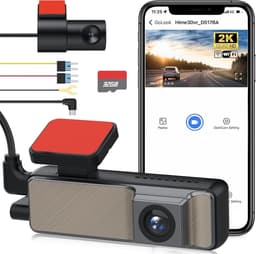 Auto Dashcam - Compact Design - 2K HD Nachtzicht - 24-uurs Parkeermodus - Voor Auto's — thumbnail 1