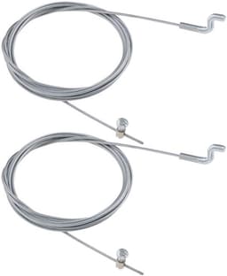 Gaskabel 2000 mm - Flexibele Kabel - Z-haak Motorremkabel - Staal - Diameter 1,5 mm - Duurzaam en Sterk — thumbnail 1