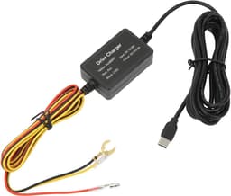 SnelShoppen - Dash Cam Hardwire Kit USB - 12V naar 28V naar 5V USB Adapter met Oververhittingsbescherming - Dashcamera Hardwired Kit voor Spiegelcamer — thumbnail 2
