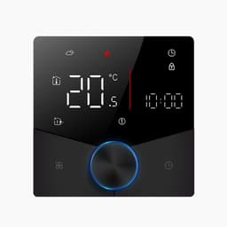 Slimme Thermostaat - Temperatuurregelaar WiFi - Comfort Verwarmen - App Bediening - 41-95 Fahrenheit - Zwart — thumbnail 1