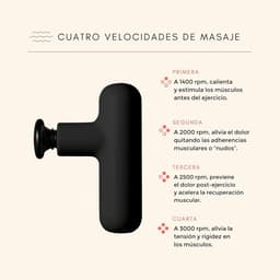 SnelShoppen - Massage Gun - Professionele Spierstimulator voor Herstel, Ergonomisch Design, Zwart - Ideaal voor Sport, Ontspanning en Thuisgebruik — thumbnail 2