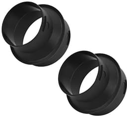 60 tot 75 mm hulpverwarmingsadapterbuis, kanaalaansluiting voor Webasto, Eberspaecher verwarming, efficiënte warmeluchtoverdracht — thumbnail 5