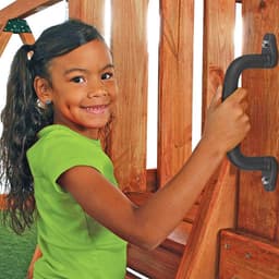Speelplaats Veiligheidshandvatten, Antislip Plastic Kinderen Speeltuin Handgrepen, Hand Grip Bar voor Speelhuis, Boomhut, Klimframe, Jungle Gym, Swing Set Accessoires Speelset Handvatten, 2 — thumbnail 4