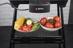alpina BBQ - Elektrisch - 2-in-1 - Binnen en Buiten - 2000W — thumbnail 3