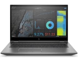 HP ZBook Fury 17 G7 - Workstation laptop - 17.3 inch - Intel Core i7-10750H - 32 GB RAM, 1 TB SSD - Nvidia Quadro RTX 4000 - Windows 10 Pro