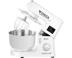 ECG FORZA 5500 Giorno Bianco Keukenmachine - 6,5 liter - 1500 W