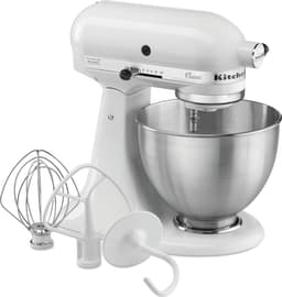 KitchenAid 5K45SSEWH - Wit - 4,28L - Horeca & Professioneel — thumbnail 1