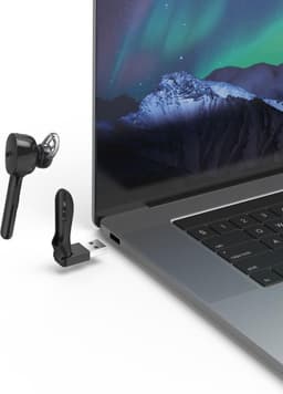 Hama Mono-Bluetooth®-headset "MyVoice1300", in-ear, multipoint, spraaksturing — thumbnail 4