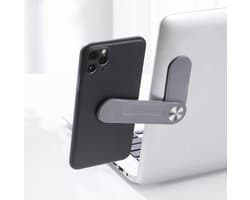 Magnetische Telefoonhouder - Voor Laptop, Computer of Tablet – Opladen - Universeel – Laptop Accessoires – Computer Accessoires - Opladen - Universeel – Magnetisch – Mobielhouder