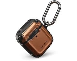 Supcase Battle Geschikt voor Apple AirPods 2 / Airpods 1 Case - Bruin