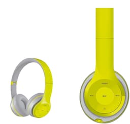 Platinet FH0915GG headset - bluetooth 3.0 - 8 uur speeltijd - handsfree bellen - SD-kaartlezer - Geel — thumbnail 1
