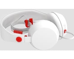 Coloud Knock - On-ear koptelefoon - Wit/Rood