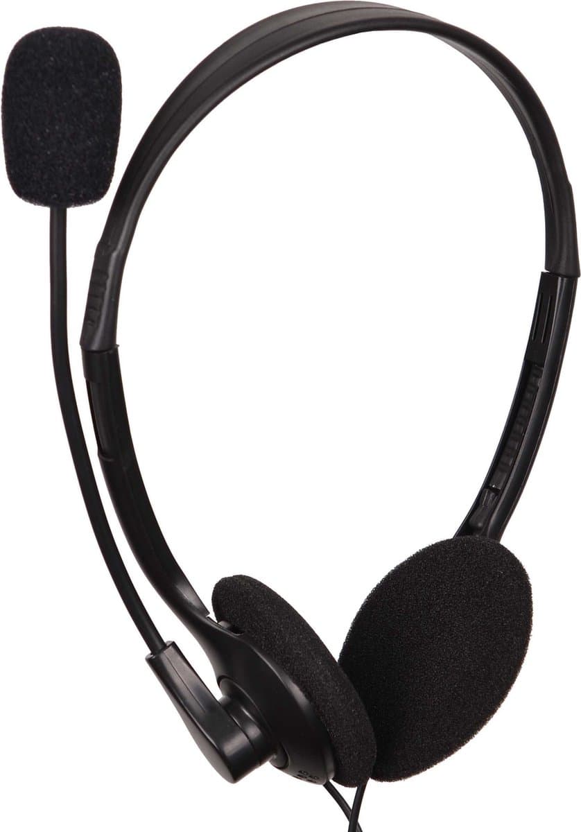 Gembird MHS-123 - Stereo headset, zwart — afbeelding 1