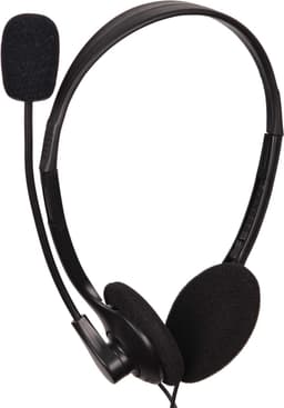 Gembird MHS-123 - Stereo headset, zwart — thumbnail 1