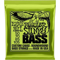 Ernie Ball Regular Slinky - Bassnaren - Nickel Wound Roundwound - Hexa Stalen Kern - Element Shield Verpakking — thumbnail 1