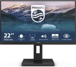 Philips 222S9JML/00 computer monitor 54,6 cm (21.5") 1920 x 1080 Pixels Full HD LCD Zwart — thumbnail 6