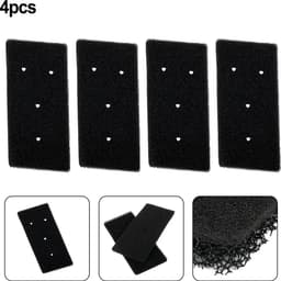 Bramokava 4x Filter geschikt voor Droger Whirlpool Bauknecht Ignis ( met 4 gaatjes) - 481010345281 - 8015250474909 - 481010716911 - Spons Foam Schuim — thumbnail 7