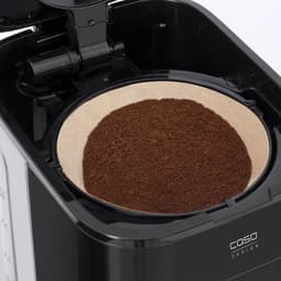 Coffee Taste and Style Thermo Coffee Maker with permanent filter - optimal brewing temperature - 92-96 °C - drip stop - optimized brewing head - thermos jug - stainless steel - black - 12 l - 1847 10 — thumbnail 5