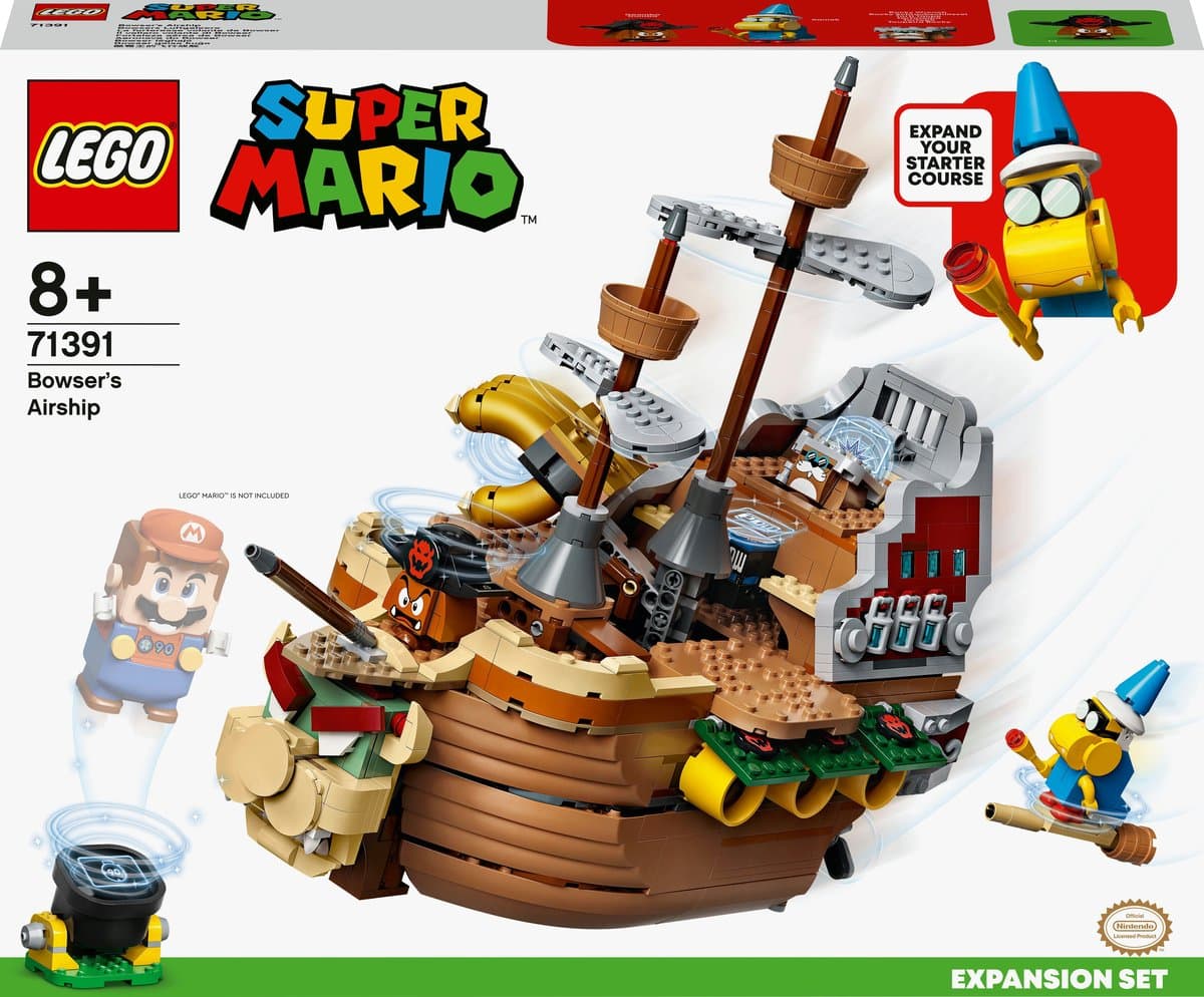 LEGO Super Mario Uitbreidingsset: Bowsers luchtschip 71391 — afbeelding 1