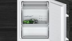 Siemens iQ300 KI86VVSE0 - Inbouw koelkasten - Inbouw koel-vriescombinatie - 177.2 cm x 54.1 cm - Led verlichting - superVriezen: Zelfs grote hoeveelheden etenswaren snel invriezen — thumbnail 7
