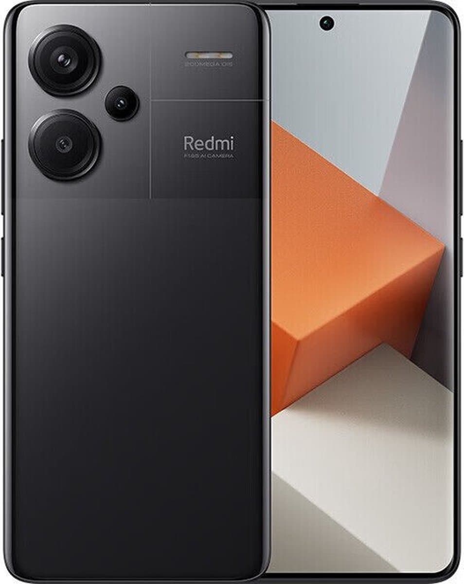 Redmi Note 13 Pro+ 5G, 8GB ram, 256GB opslag Zwart — afbeelding 1