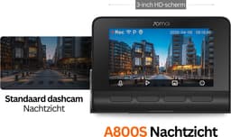 70Mai Dashcam 4K – Dashcam Voor Auto Voor En Achter – Bioscoop Kwaliteit – ADAS Systeem – Parkeercamera — thumbnail 2
