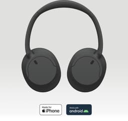 Sony WH-CH720N draadloze bluetooth-koptelefoon met ruisonderdrukking - tot 35 uur batterijduur en snelladen - zwart — thumbnail 4