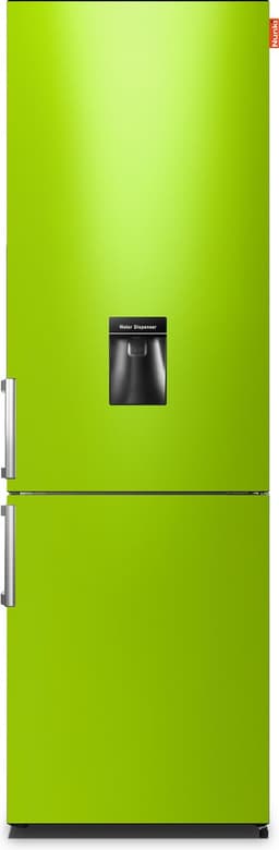 NUNKI LARGEH2O (Light Green Gloss Front) Combi Bottom Koelkast, E, 197+71l, Handle, Waterdispenser — thumbnail 1