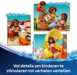LEGO Disney - Vaiana's avonturenkano Constructiespeelgoed — thumbnail 5