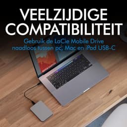 VELTRR® Harde Schijf Extern - Draagbare - 1TB Opslag — thumbnail 3