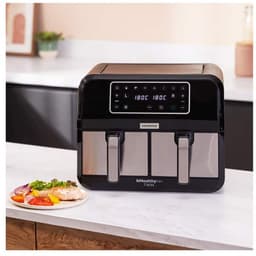 Kenwood HFM20.000MB friteuse Dubbel 8 l Vrijstaand 1700 W Heteluchtfriteuse Zwart — thumbnail 8